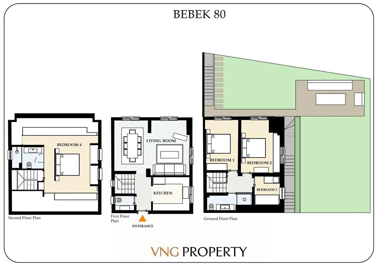 Luxury Modern Oasis Villa W Private Garden! #25 Isztambul 0*,